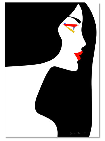 Abstract Colour Profile