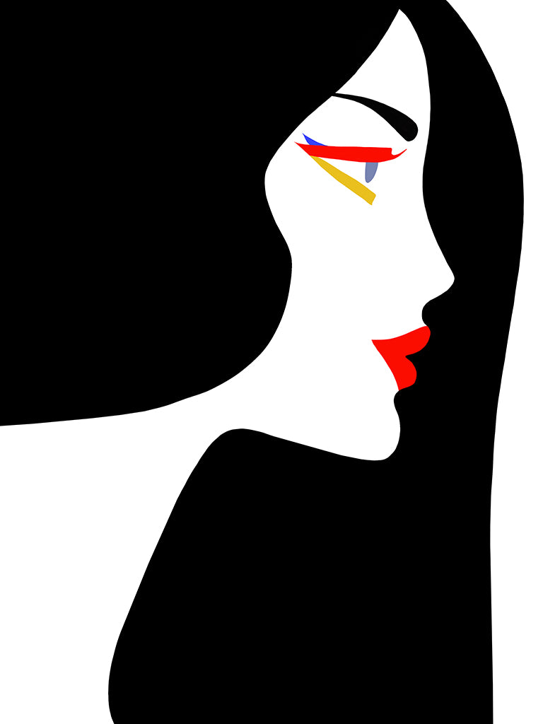 Abstract Colour Profile