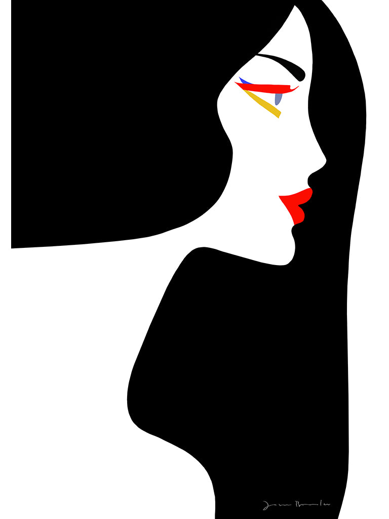 Abstract Colour Profile