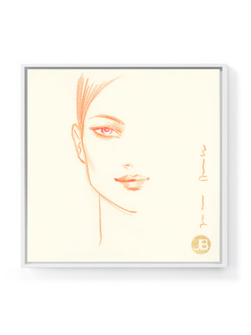 Face Drawing Neroli Orange