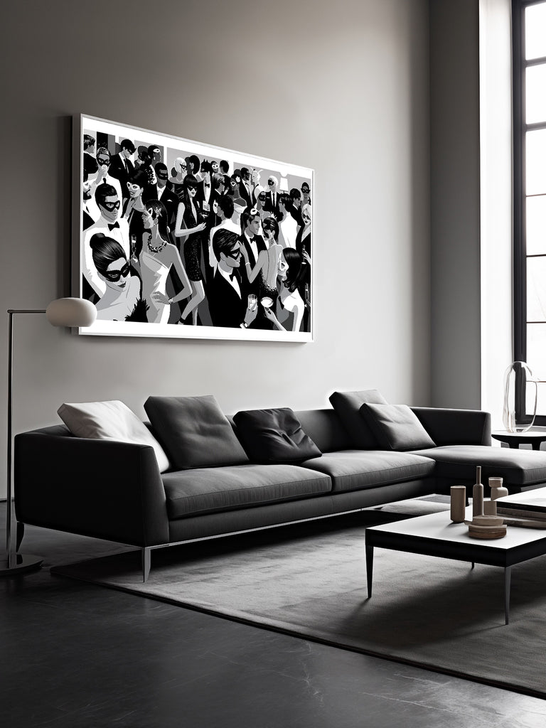 Black and White Ball