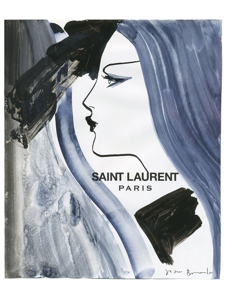 Blue Saint Laurent